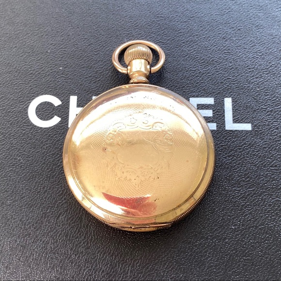 SOLD🚫Elgin Gold Keystone Hunter Case Pocket Watch - Picture 2 of 12
